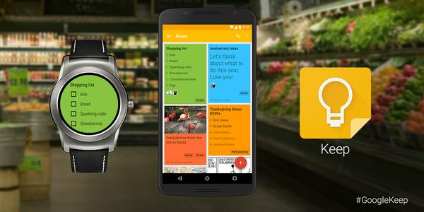 google keep wear os